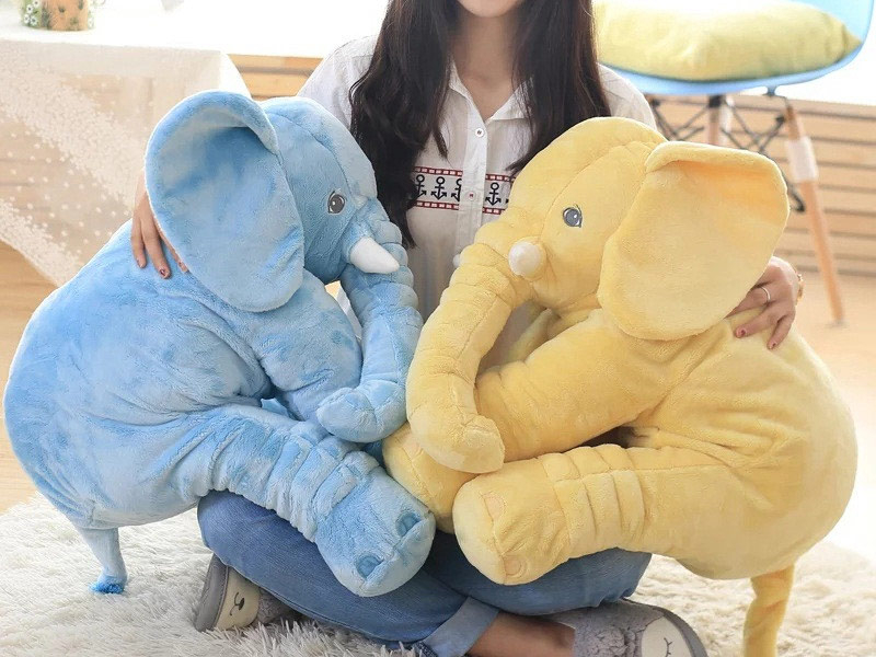 42€46 sur Oreiller éléphant Doux Peluche Cheveux Doux éléphant