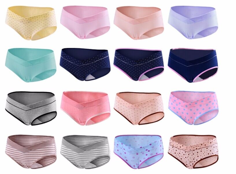 Culotte maternité (lot de 3 culottes taille basse)