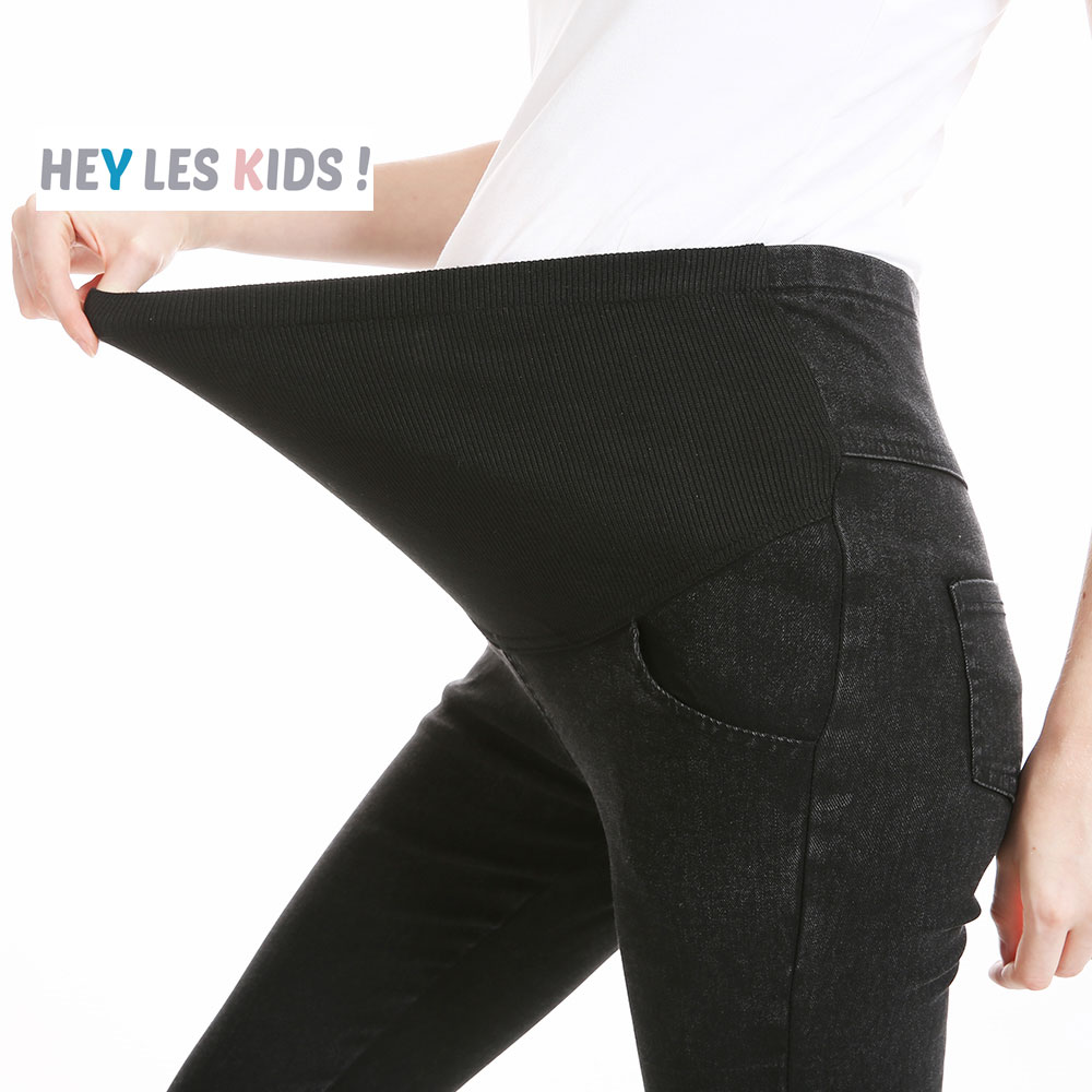 Pantalon grossesse jean denim Super Stretch - Confort maximum