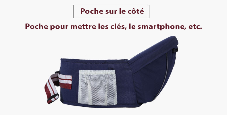 Poche sur le côté du Porte-bébé hipseat