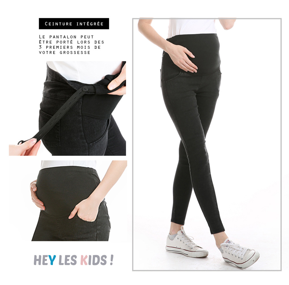 Pantalon femme enceinte Super stretch