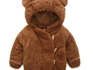 Veste imitation fourrure pour bébé garçon