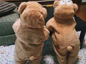 Costume ours brun pour bébé