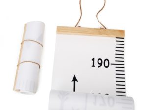 Toise à suspendre au mur 200cm