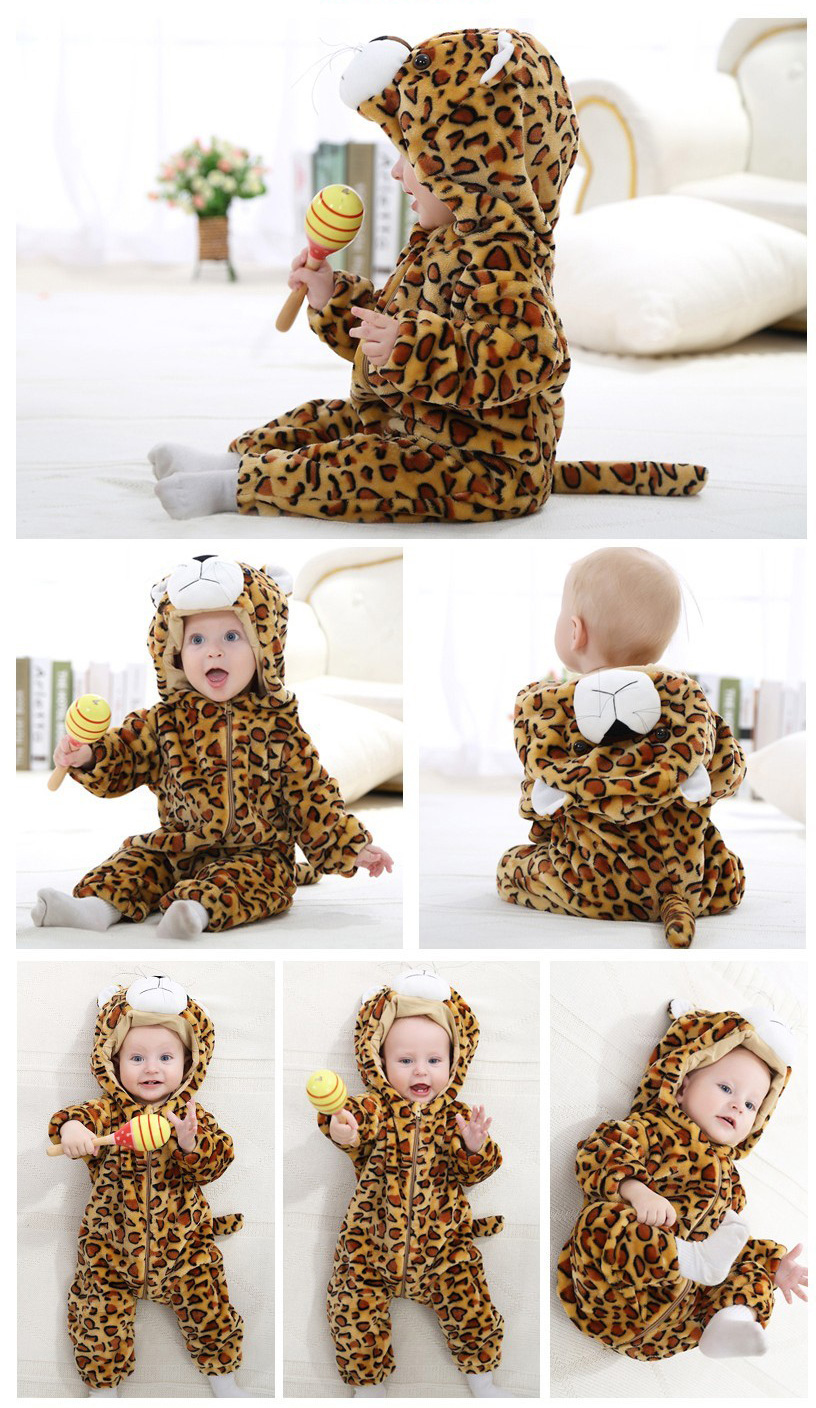 Déguisement bébé en léopard