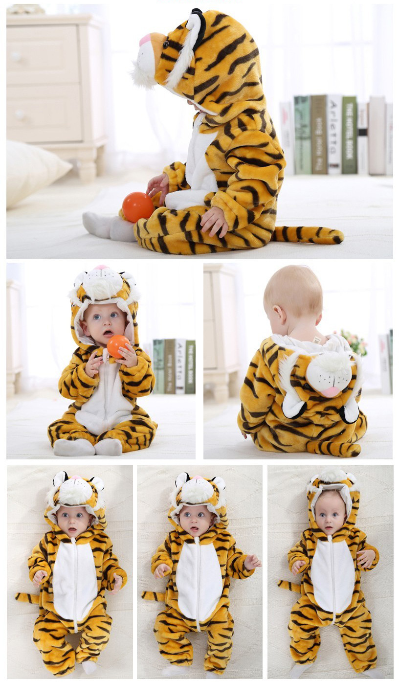 Déguisement bébé en tigre