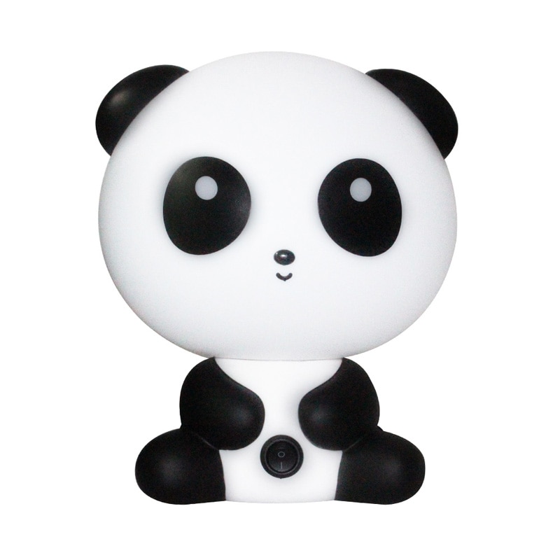 Panda Shape Cartoon Animal LED Veilleuse Enfants Chambre à coucher 