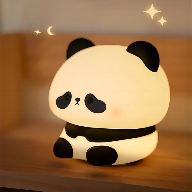 Lampe veilleuse enfant artisanale Panda