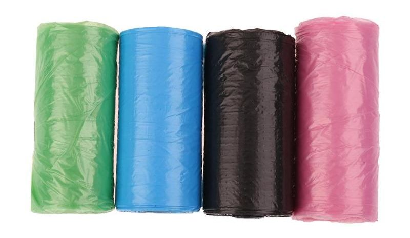 Rouleaux de sacs à couches usées bébé