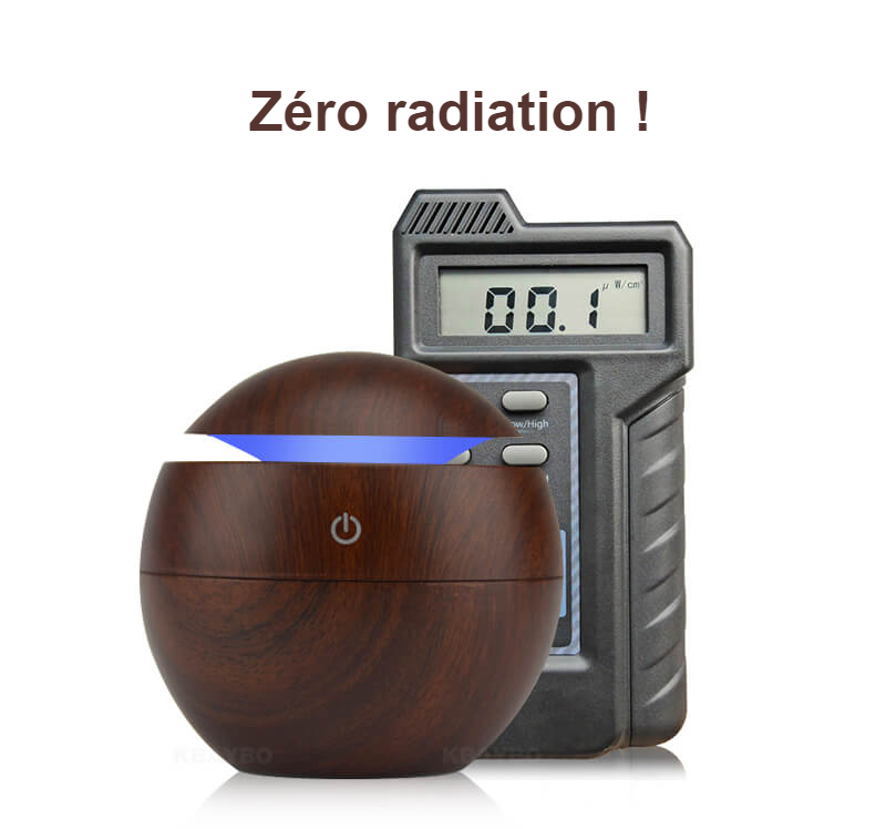 Humidificateur d'air sécurisé - Zéro radiation