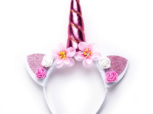 Serre-tête licorne pour fille
