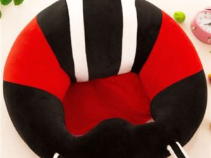 Siège bébé ergonomique rouge et noir