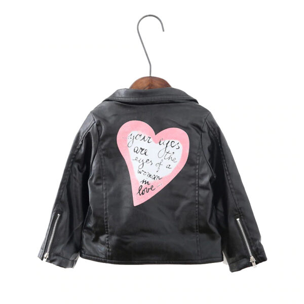 Veste perfecto cuir noir pour fille - Your Eyes
