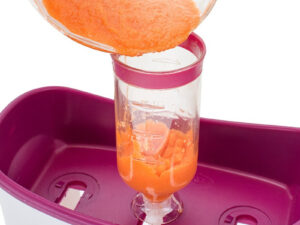 Compote dans le récipient