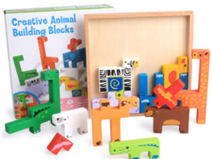 Boîte de jouets en bois pour enfants