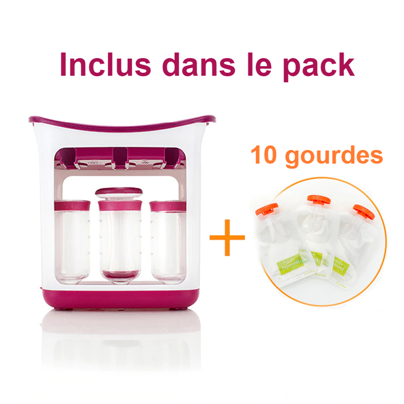 Gourde Squeeze réutilisable – Infantino France