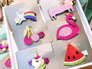 Barettes à cheveux fantaisie