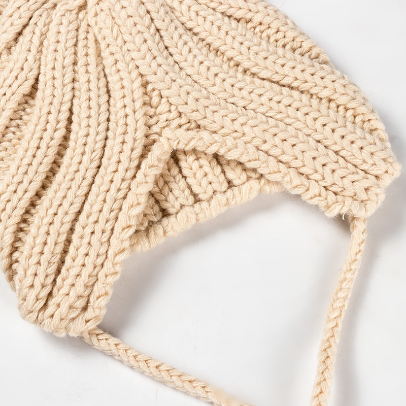 Détails du bonnet bébé acrylique pour l'hiver