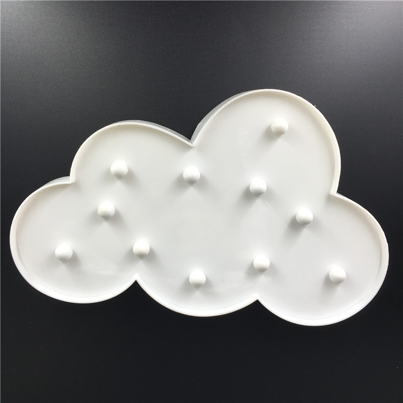 Veilleuse murale bébé / enfant - Lampe LED forme de nuage