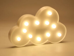 Veilleuse murale LED en forme de nuage