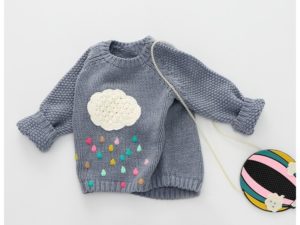 Pull en laine de qualité pour fille