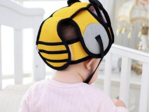 Casque en coton pour amortir les chocs de bébé contre le sol et les meubles