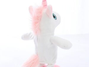 Licorne peluche de dos