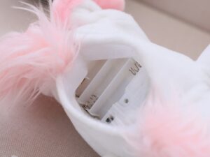 Peluche qui fonctionne avec des piles