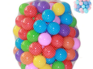 Lot de 100 boules multicolores pour les enfants