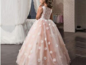 Robe de cérémonie rose très élégante - Demoiselle d'honneur
