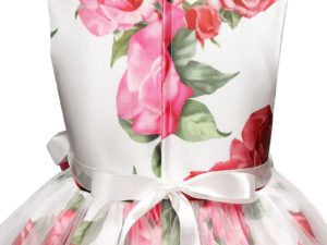 Détail robe de cérémonie fille