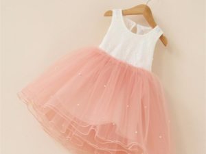 Robe tutu rose pour fille