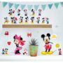 Stickers muraux Mickey et Minnie chambre bébé fille ou garçon