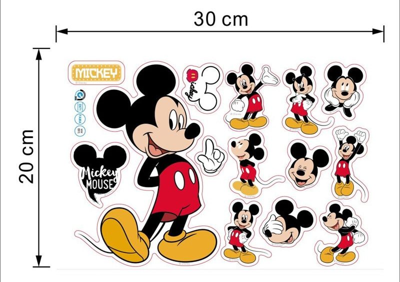 Stickers Muraux Mickey Et Minnie Decoration Chambre Enfant Bebe Stickers Muraux Mickey Et Minnie Decoration Chambre Enfant Bebe