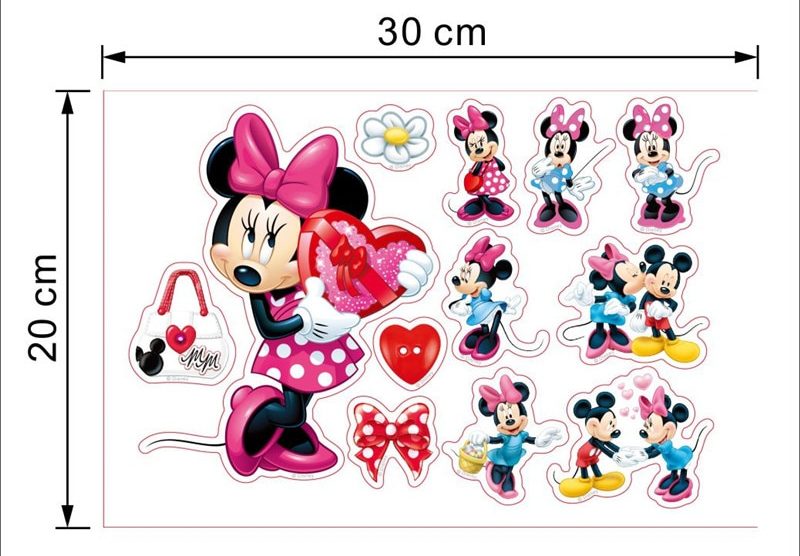 Stickers Muraux Mickey Et Minnie Decoration Chambre Enfant Bebe Stickers Muraux Mickey Et Minnie Decoration Chambre Enfant Bebe