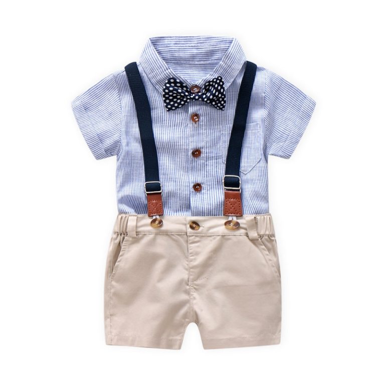 Ensemble bébé garçon Chemise manches courtes avec bermuda