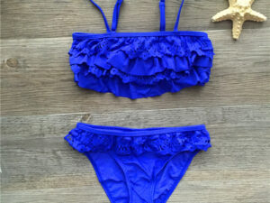 Maillot de bain 2 pi ces fille 7 14 ans Bikini dentelles