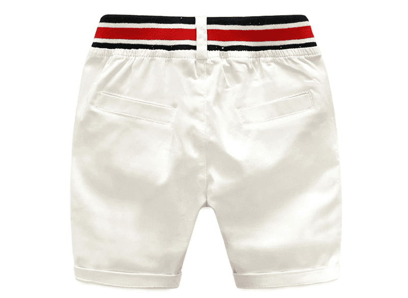 Bermuda blanc pour garçon - Vue de dos