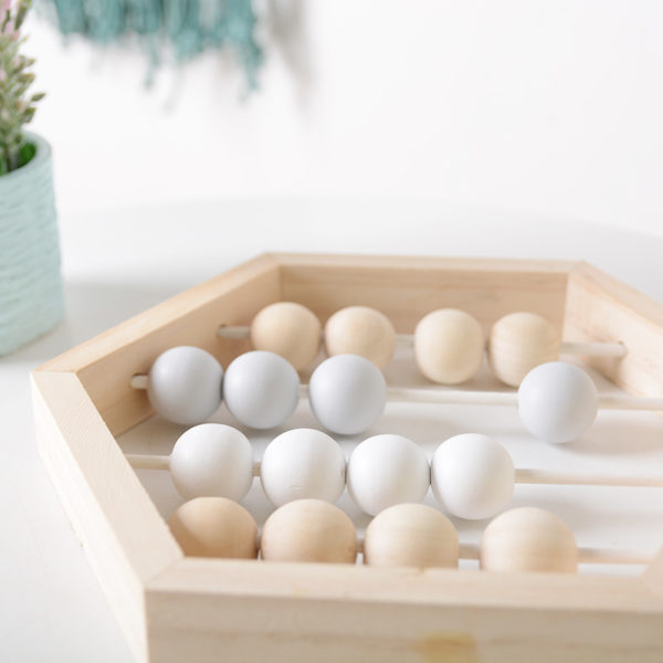 Boulier en bois pour apprendre à compter en jouant
