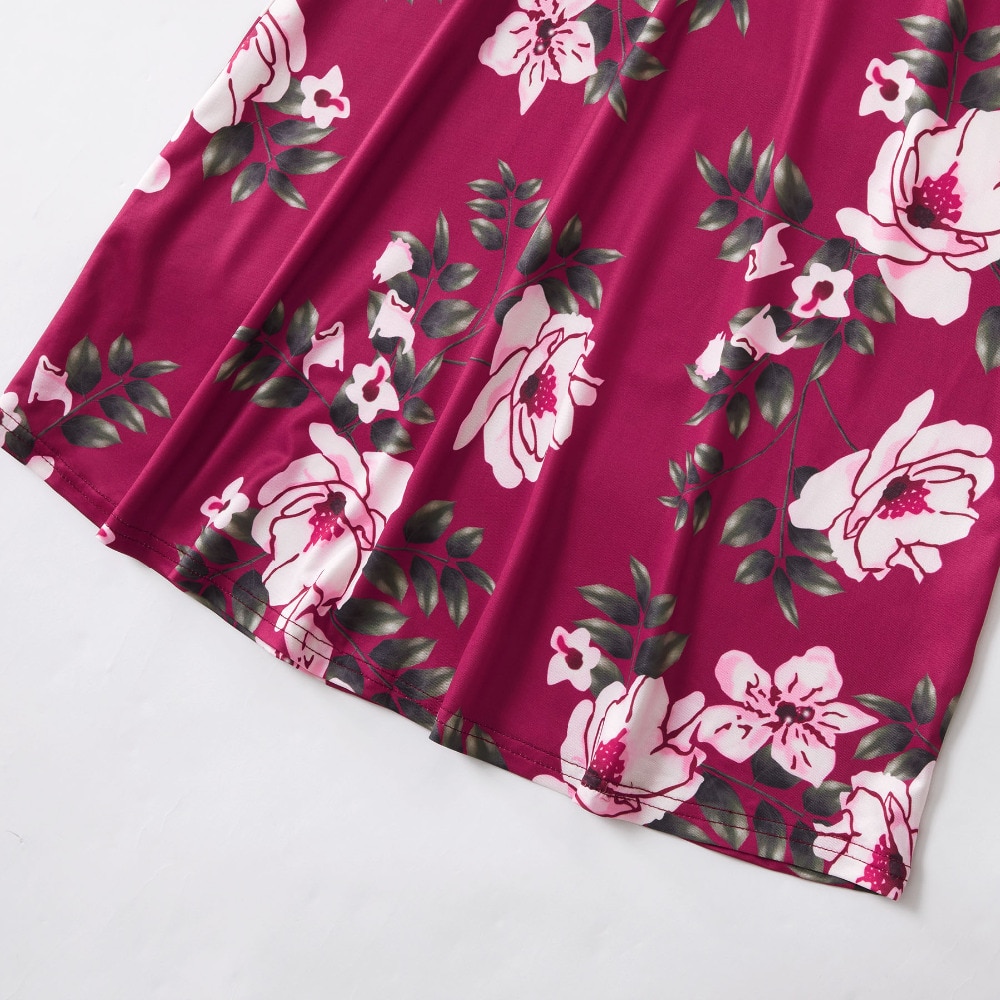 Le bas de la robe longue d'été pour fille - FLORAL BOHEMIAN