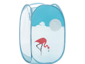 Panier Pop Up rangement jouets enfant modèle Flamant rose