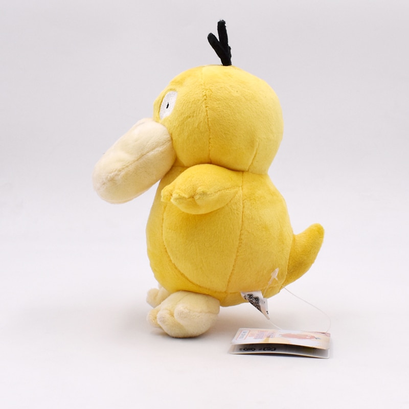 KSCD 30 cm Jaune Psykokwak Peluche Animal en Peluche Poupée Animal de  Compagnie Oreiller en Peluche Jouet Peut être Utilisé pour la Maison, le  Lit, la Voiture Décoration Cadeaux - - 