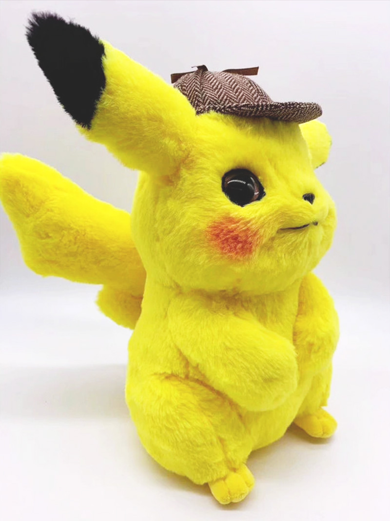 Peluche Pokémon Pikachu Détective - PROMO LIMITÉE