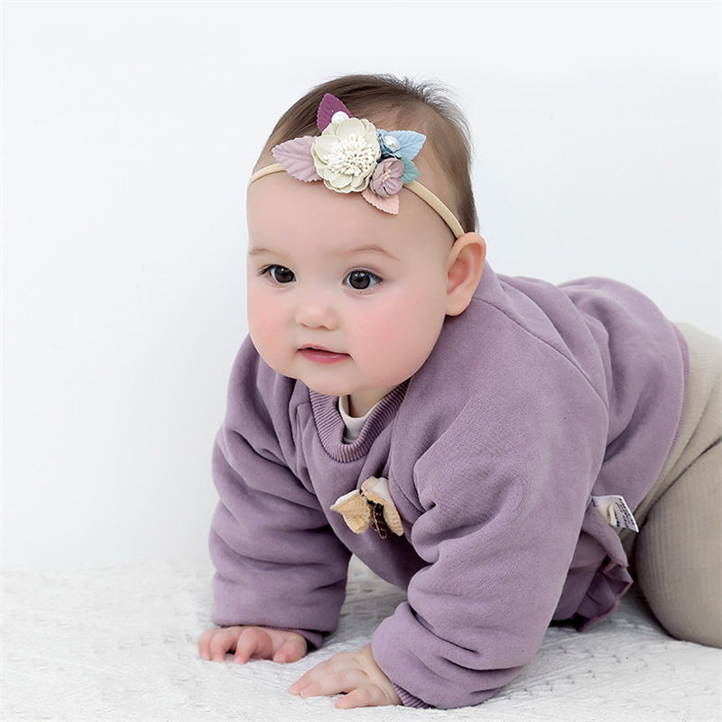 Bandeau floral bébé