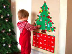Calendrier de l'Avent Sapin de Noël