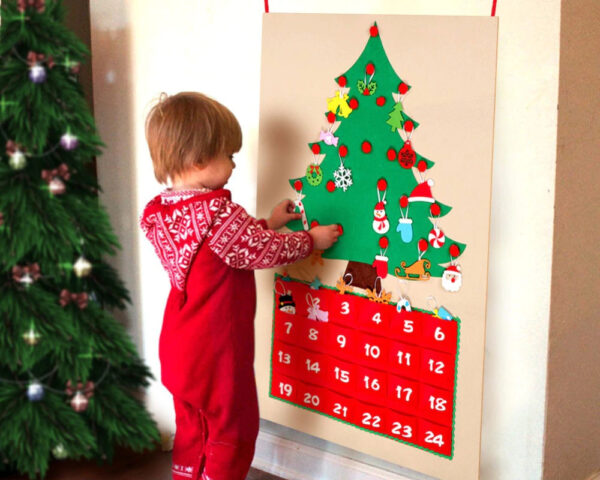 Calendrier de l'Avent Sapin de Noël