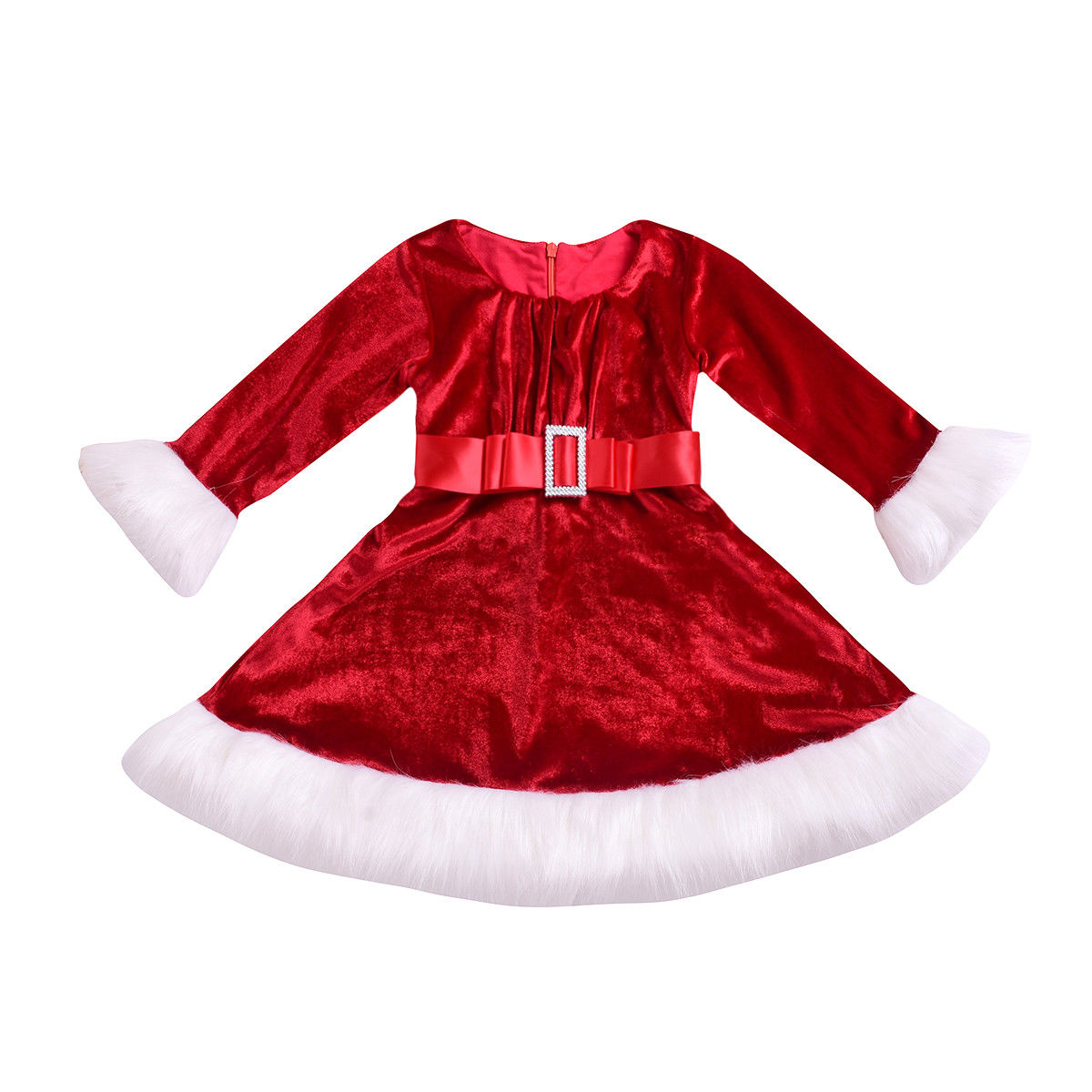 Robe de Noël petite fille - Ensemble de Noël bébé fille avec