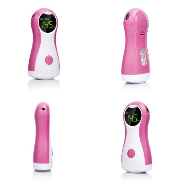 Doppler fœtal bébé haute sensibilité rose