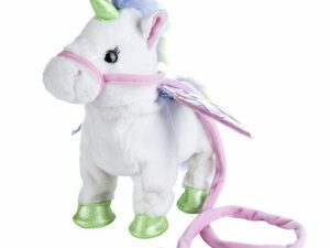 Jouet licorne blanche qui marche