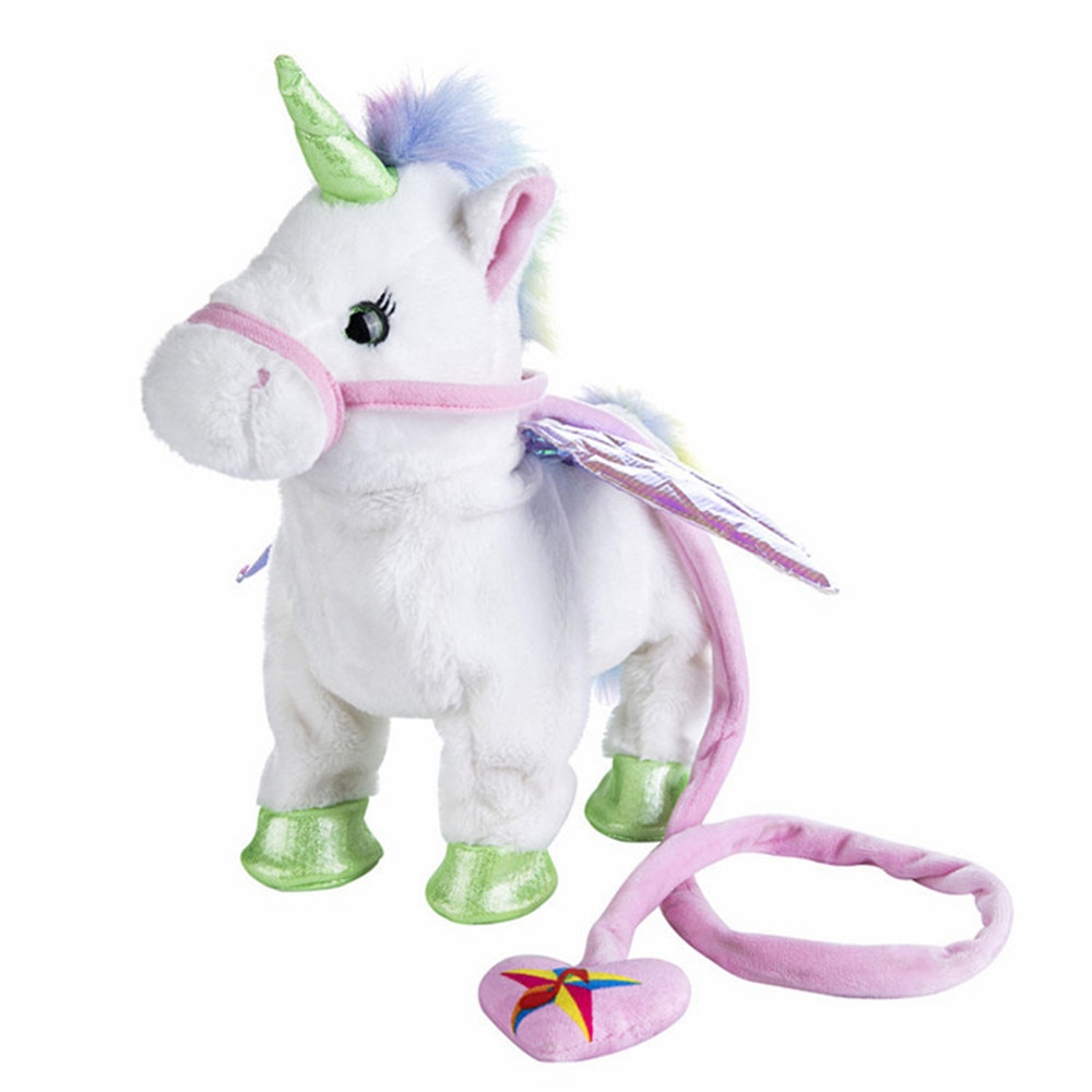 Licorne qui marche - Jouet en peluche